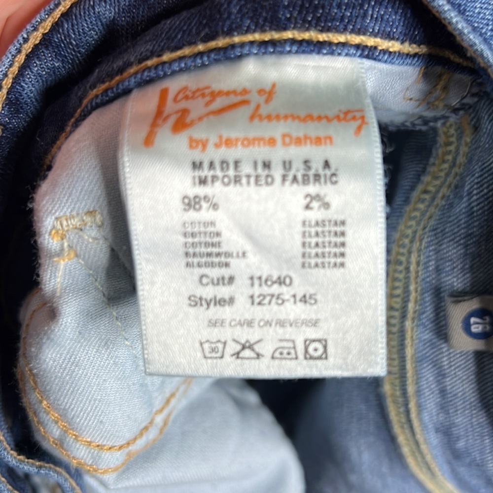 Citizens Of Humanity Dita Petite Bootcut Size 26 light medium wash - Picture 12 of 12